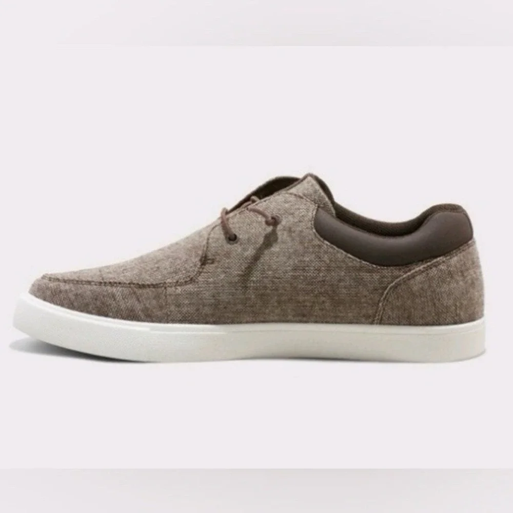 New! Goodfellow & Co Men's -Size 12 Brown Baylor Beach Sneaker Shoe Memory Foam